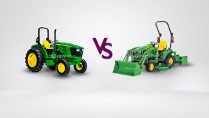 Compact Tractor vs Utility Tractor